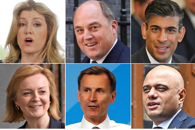 La renuncia de Boris Johnsosn; mundo; Ben Wallace; Penny Mourdaunt; Rishi Sunak; Jeremy Hunt; Liz Truss; Sajid Javid; Priti Patel