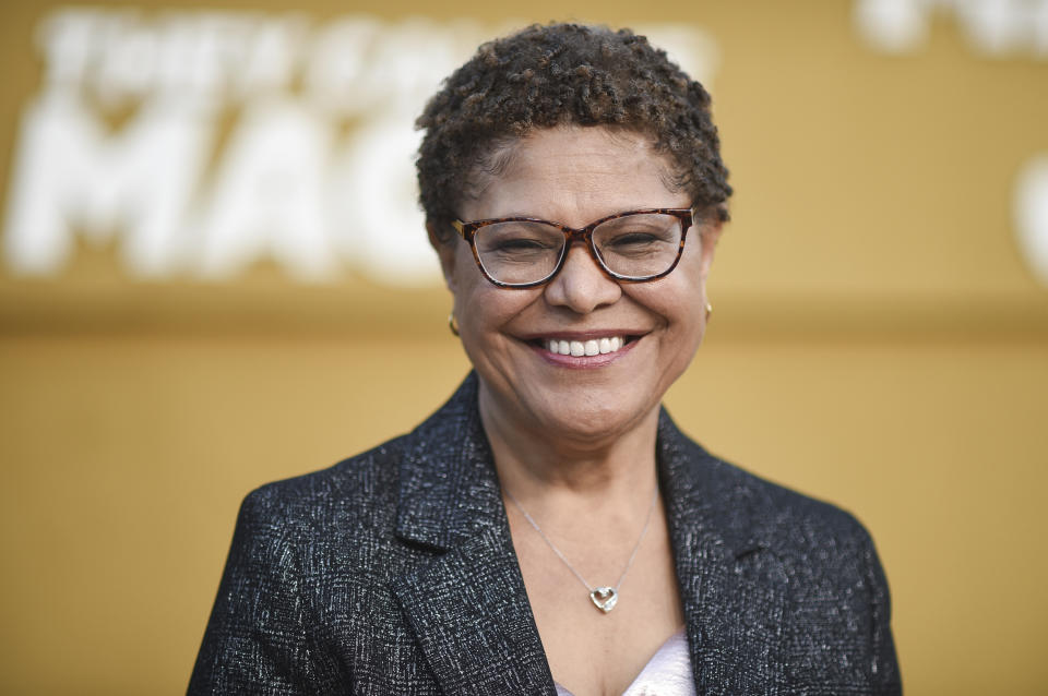 Karen Bass (Photo by Richard Shotwell/Invision/AP) - Credit: Richard Shotwell/Invision/AP