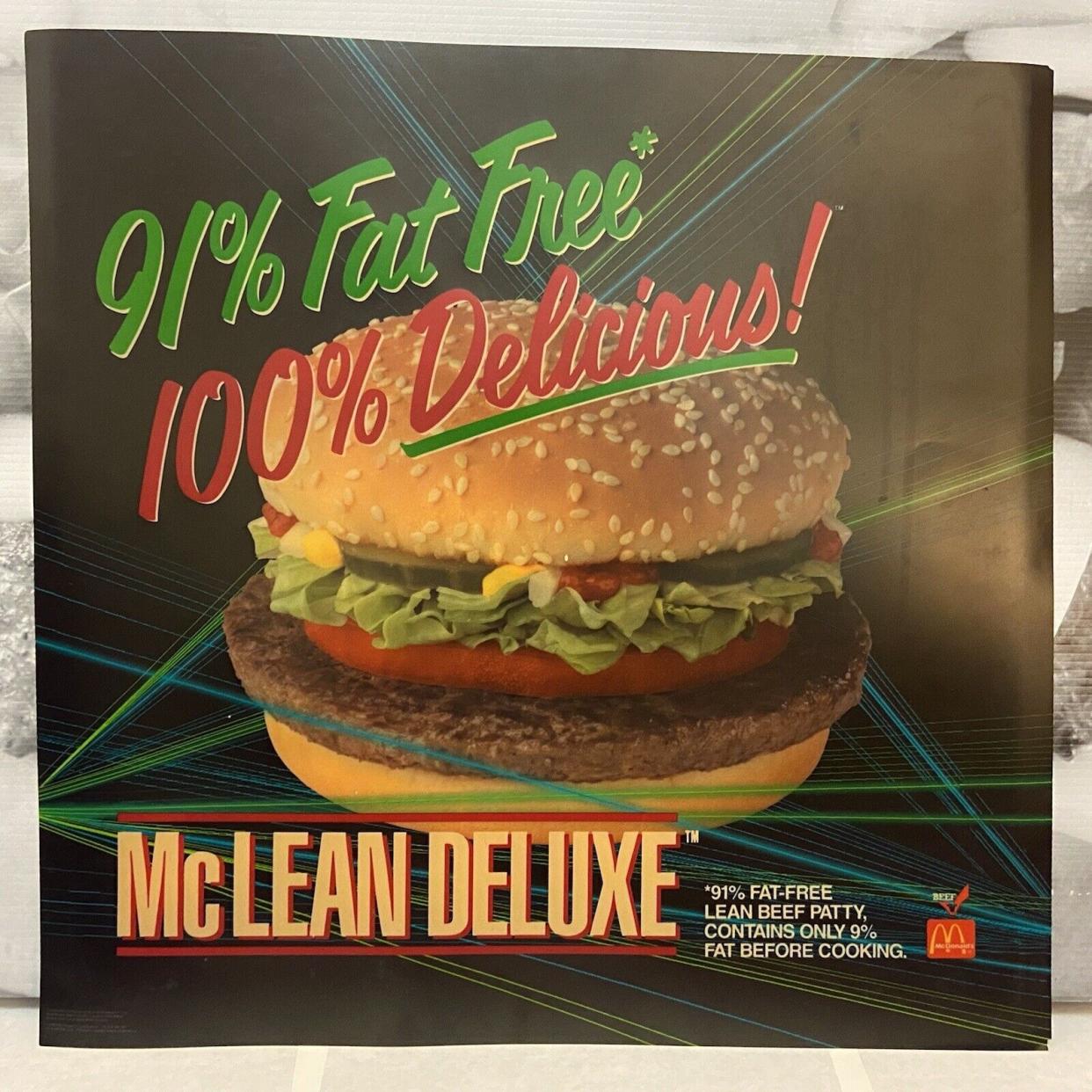 McDonald's McLean Deluxe