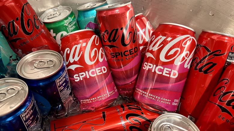 Coca-Cola Spiced cans