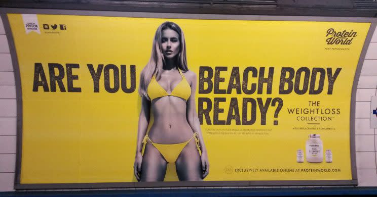 Ads which body shame women could also be scrutinised [Photo: PA]