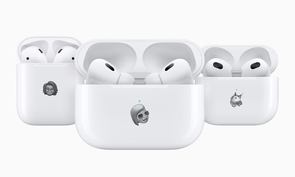 <p>The new Apple AirPods Pro (2022)The new Apple AirPods Pro (2022)</p>
