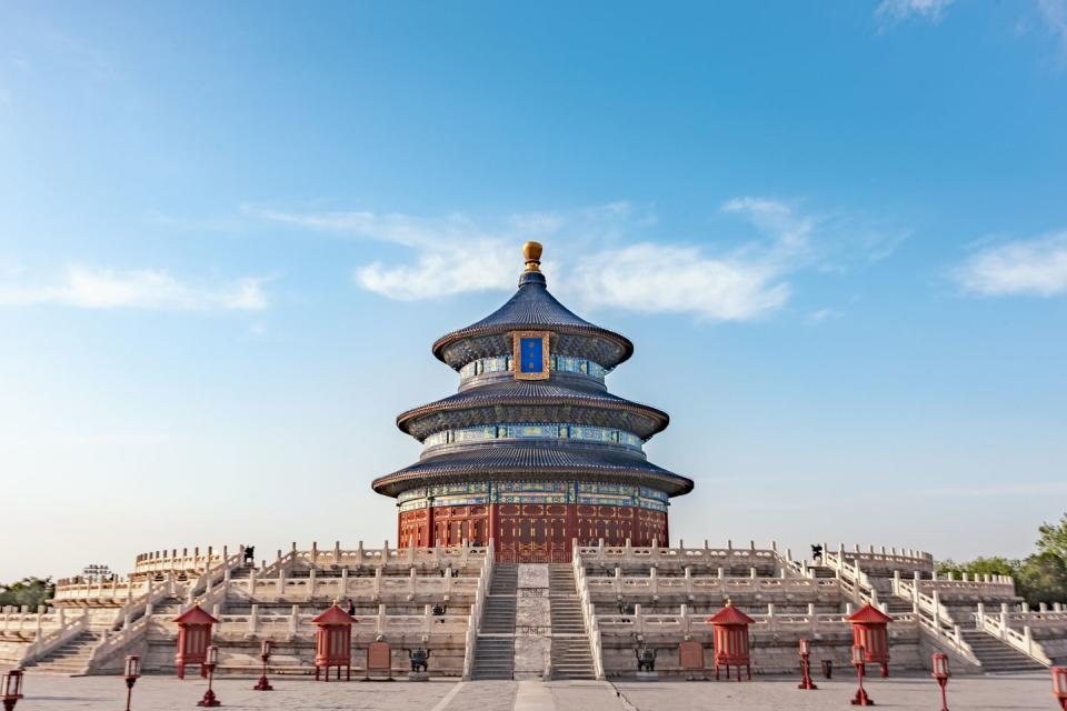 3) The Temple of Heaven in Beijing, China