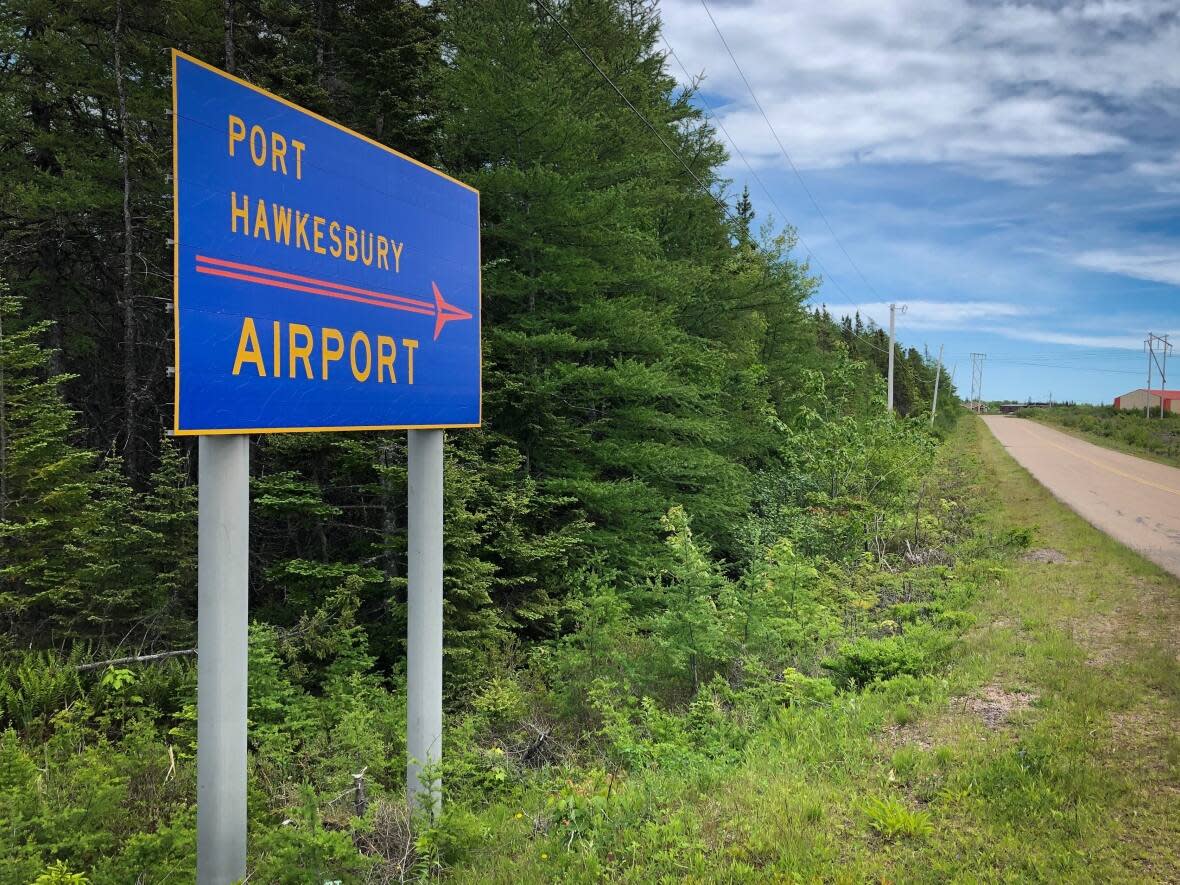 The Allan J. MacEachen Port Hawkesbury Airport is getting a new million-dollar hangar and de-icing pad thanks to an investment in Celtic Air Services by EverWind Fuels. (Tom Ayers/CBC - image credit)