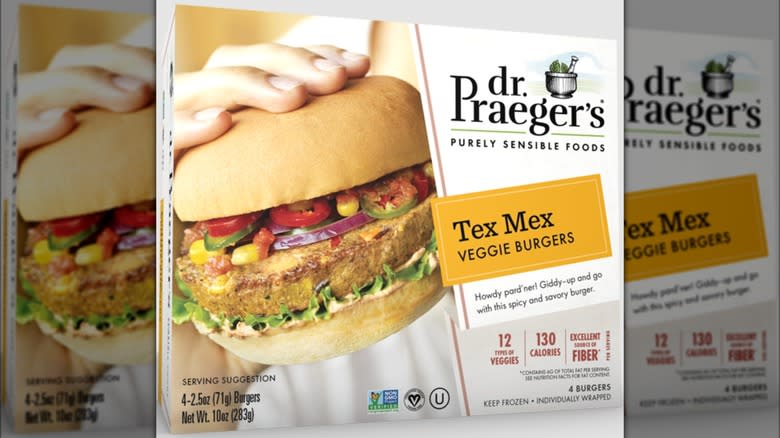 Dr. Praeger's Tex Mex burger