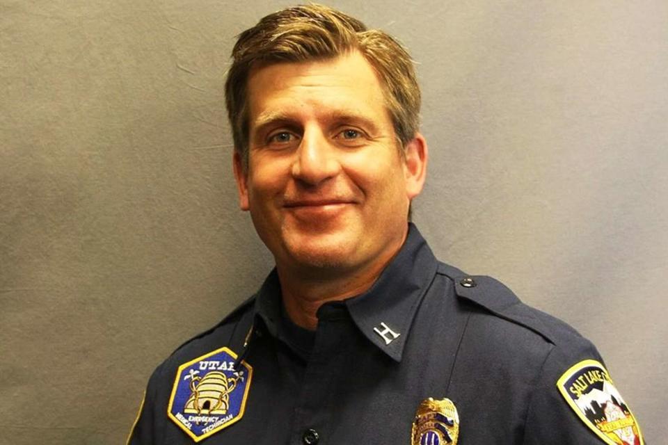 <p>Salt Lake City Fire Department</p> Fire Captain Michael Harp