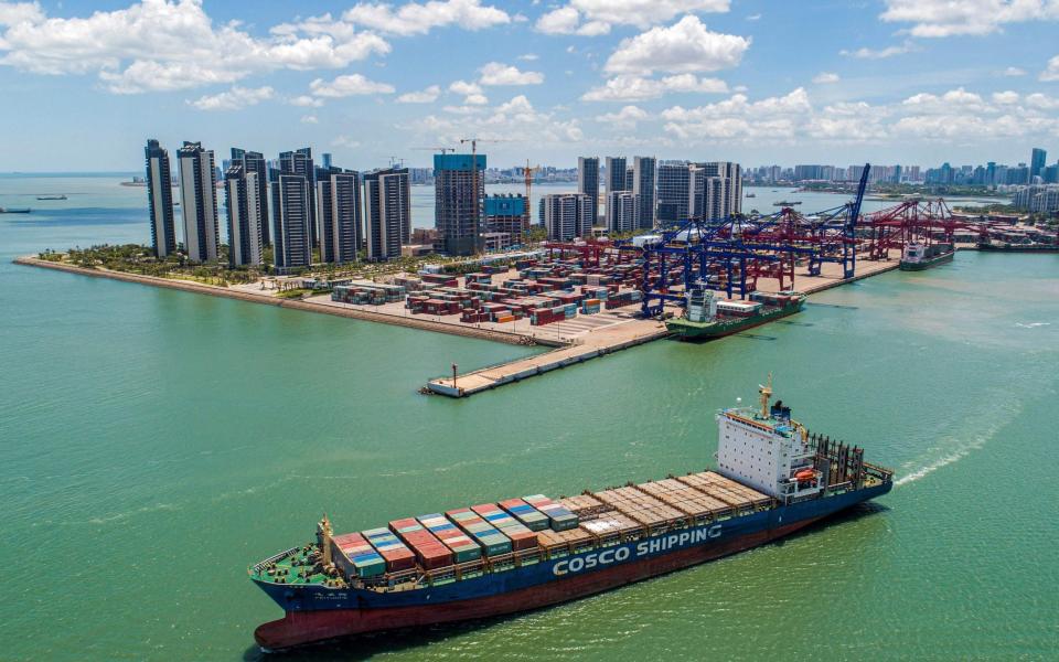 China UK trade imports
