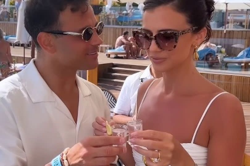 Ryan Thomas and Lucy Mecklenburgh