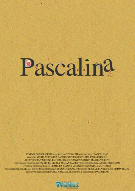 "Cinema One Currents" category: "Pascalina" by Pam Miras is an untypical story of a simple girl who, after visiting her dying aunt, experiences changes in her life that will push her to the edge of madness and monstrosity.