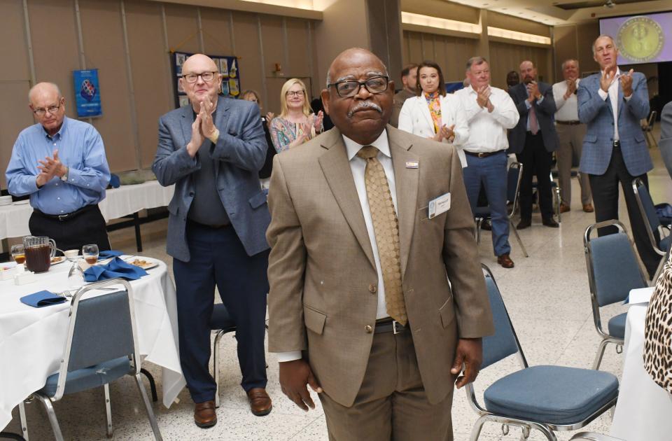 Dr. Haywood Joiner was selected as the 2022 recipient of the Rotary Club of Alexandria's Service Above Self Award.