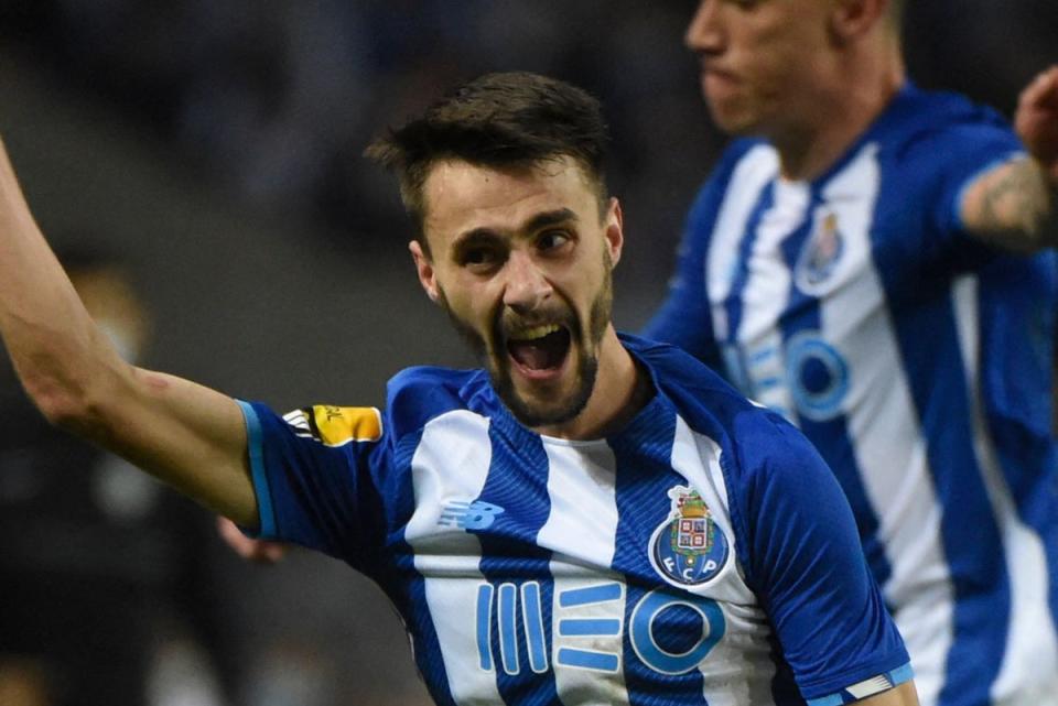 Fabio Vieira is swapping Porto for Arsenal in a transfer worth around £34m (AFP via Getty Images)