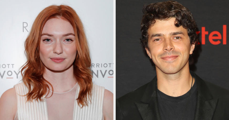 Eleanor Tomlinson and Harry Richardson