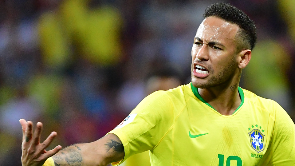 Neymar’s World Cup performances caused a heated debated. Pic: Getty