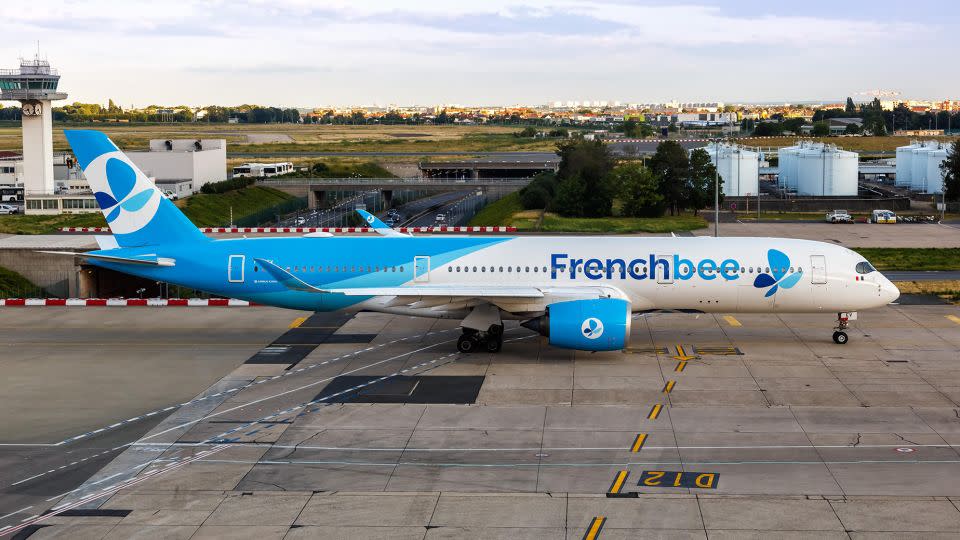 Frenchbee, based out of Paris Orly, flies Airbus A350s. - Markus Mainka/imageBROKER/Shutterstock