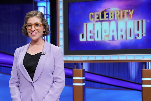 Mayim Bialik says she's out as a host of TV quiz show 'Jeopardy