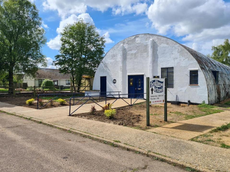 Eastern Daily Press: The new RAF Sculthorpe Heritage Centre in a former chapel 