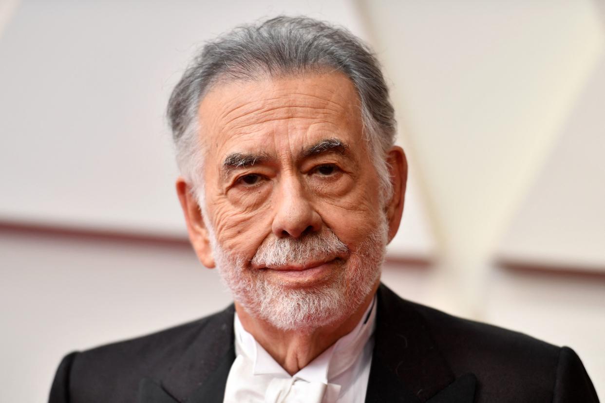 US film director Francis Ford Coppola attends the 94th Oscars at the Dolby Theatre in Hollywood, California on March 27, 2022. (Photo by ANGELA WEISS / AFP) (Photo by ANGELA WEISS/AFP via Getty Images)