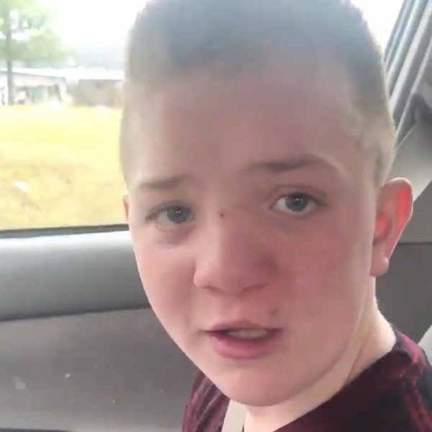 The video of Keaton Jones went viral (Picture: Facebook)