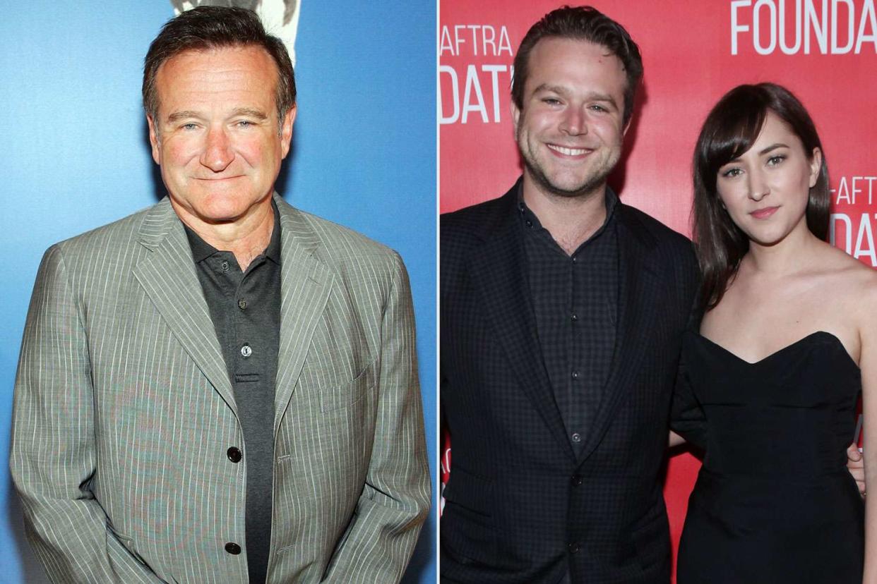 <p>Ethan Miller/Getty; Steve Zak Photography/WireImage</p>  Robin Williams and his children Zachary and Zelda Williams