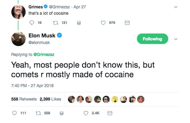 Musk tweet