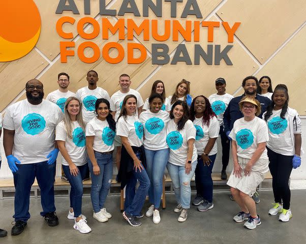 <p>IHG Hotels Resorts</p> IHG team members “give for good” in many ways, including volunteering at the Atlanta Community Food Bank.