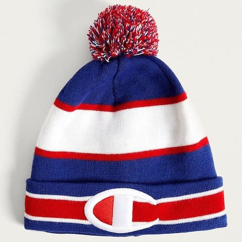 Champion Bobble Beanie Hat - Credit: Urban Outfitters