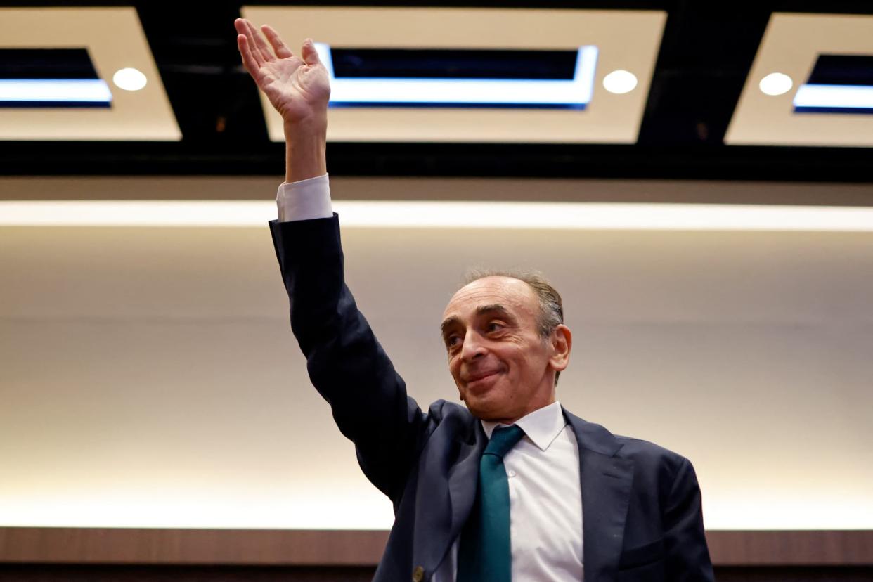 Eric Zemmour le 19 novembre à Londres - TOLGA AKMEN / AFP