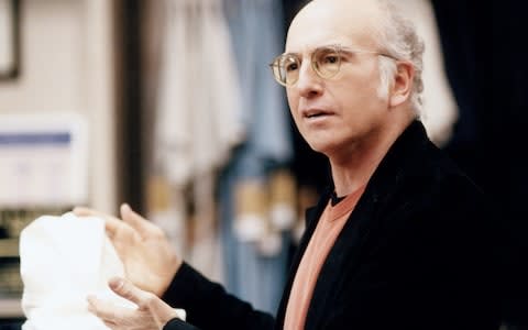 Larry David in Curb Your Enthusiasm - Credit: HBO