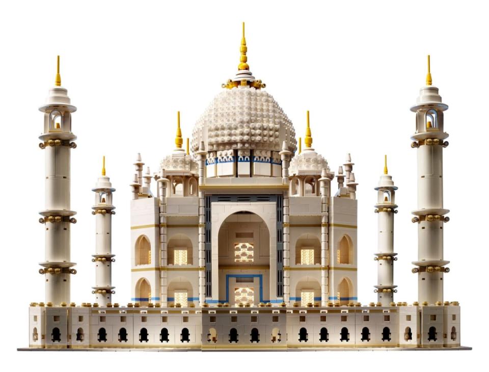 TAJ MAHAEL: $299 -- Though it retails for a comparatively modest three bills, this replica of India’s Taj Mahal is the biggest Lego model ever produced at almost 6,000 pieces. Excellent value, in Lego terms, assuming you have a near-insatiable lust for fiddly little white bricks.