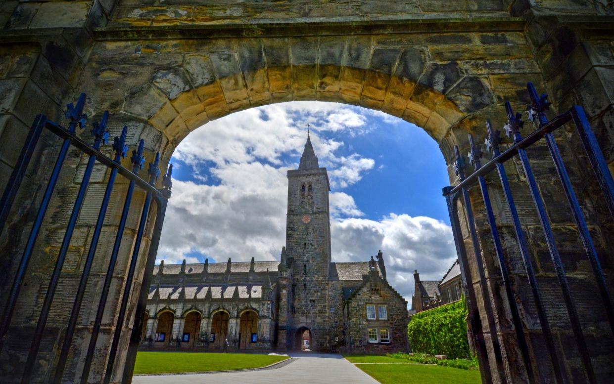 St Andrews’ students make up around half of the town’s population - iStockphoto