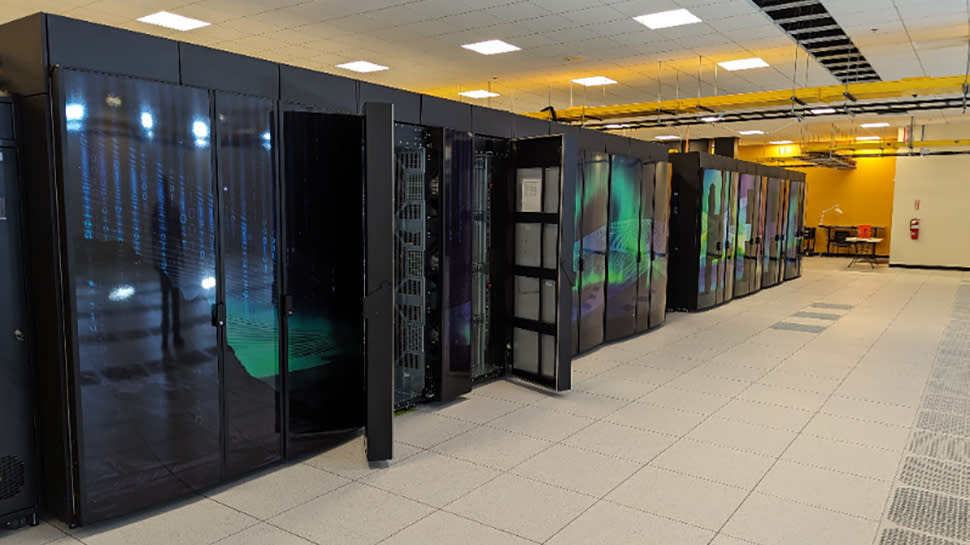  Cheyenne supercomputer. 