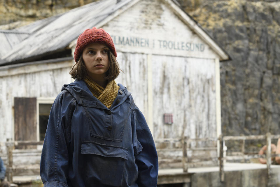 Dafne Keen plays Lyra in the TV adaptation of His Dark Materials (BBC/Bad Wolf/HBO)