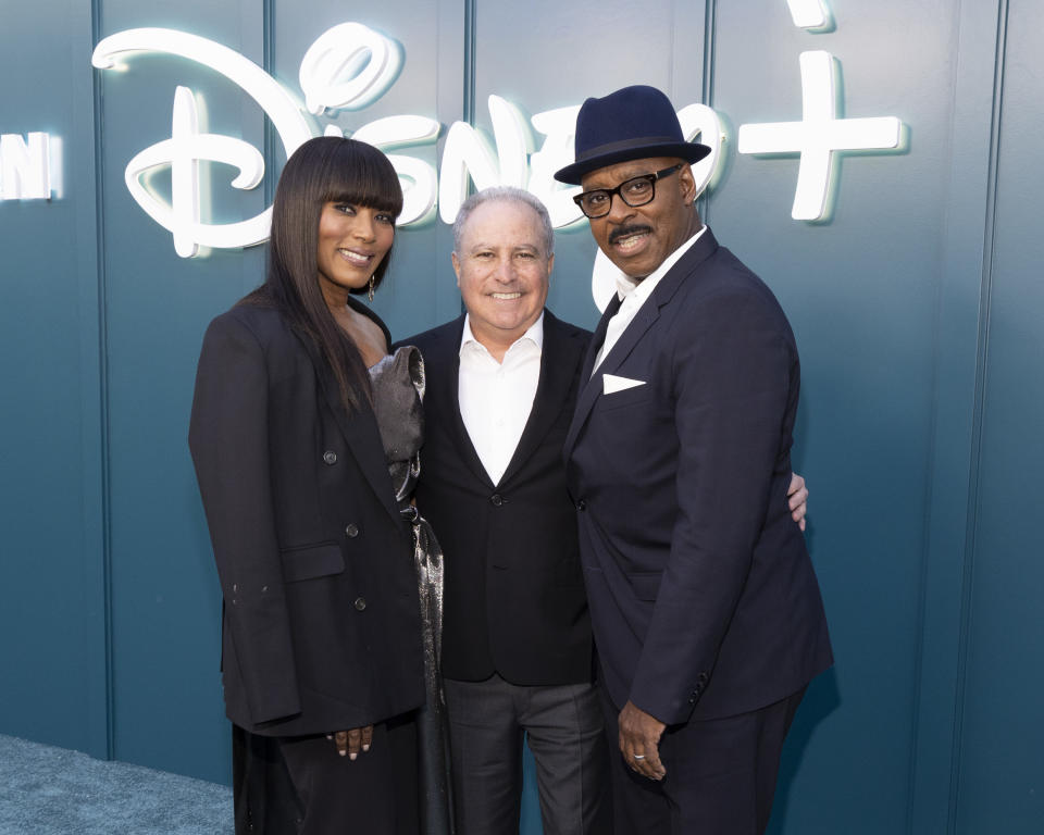 Angela Bassett, Alan Bergman and Courtney B. Vance