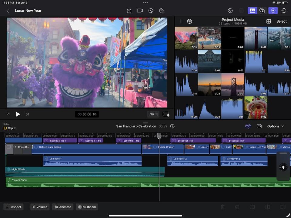 Final Cut Pro for iPad