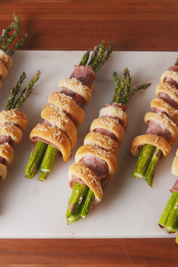 Ham Asparagus Bundles