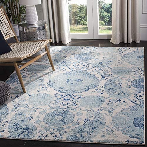 2) Boho Chic Paisley Area Rug