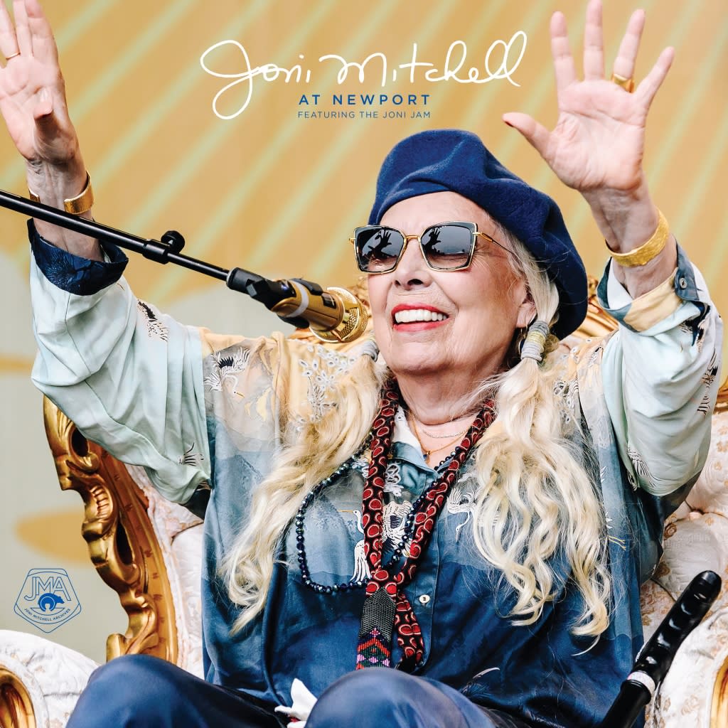 Joni Mitchell album cover (Rhino)