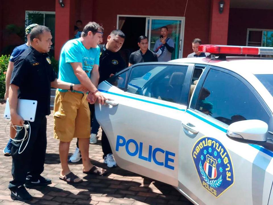 Thai police said they have arrested an Italian man who fled a jail sentence for fraudulently using the name of actor George Clooney to lure people into investing in a bogus clothing company. Thailand's Crime Suppression Division said in a statement that Francesco Galdeli, 58, was arrested Saturday near the city of Pattaya on suspicion of staying in the country illegally.Vanja Goffi, 45, was also arrested on suspicion of overstaying her visa.Interpol notice had been issued for Galdeli and he was arrested at an address provided by Italian authorities, Thai authorities said in the statement. It was not immediately clear if the two had a lawyer. Galdeli was sentenced by a court in Milan in 2010 to more than eight years in jail after he was found guilty of impersonating Mr Clooney to trick investors, police said. Galdeli had lived in Thailand for around seven years.AP