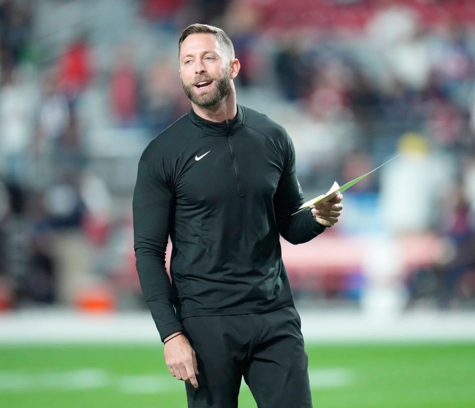 Arizona Cardinals head coach Kliff Kingsbury has gone 28-36-1 in nearly four seasons.