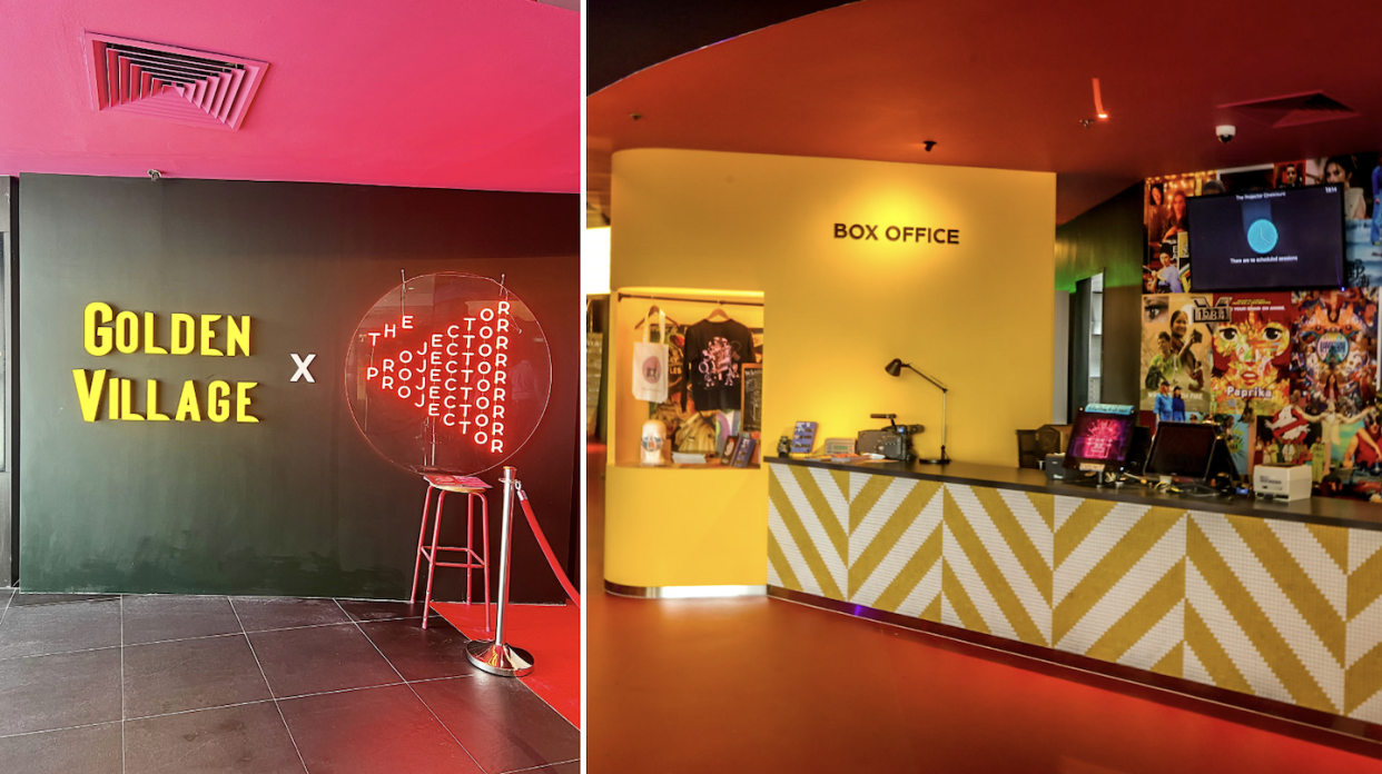 Golden Village and The Projector Cineleisure collaboration open to public from 2 December (Photos: Yahoo Southeast Asia & Golden Village x The Projector)