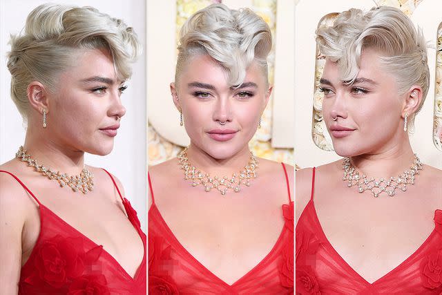 Florence Pugh's Latest Red Carpet Hairstyle Basically Defies Physics — See  Photos
