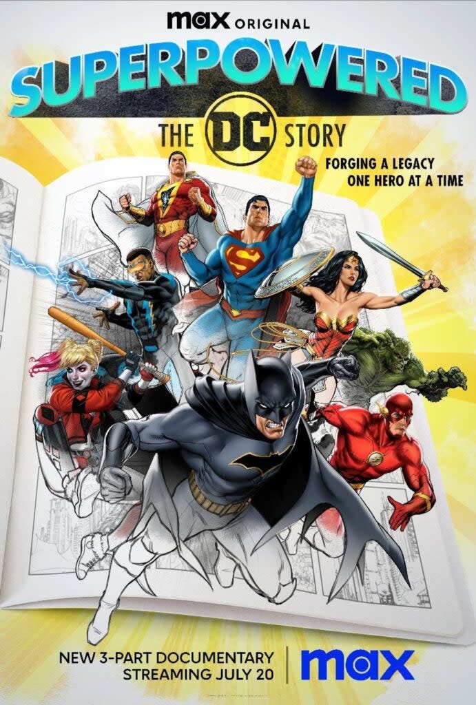 Superpowered The DC Story poster