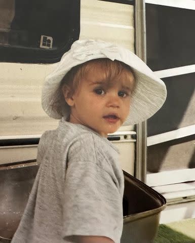 <p>Pattie Mallette/Instagram</p> Justin Bieber in a photo shared by his mom.