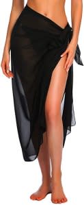 black sarong