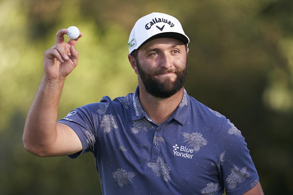 Jon Rahm of Spain at the Andalucia Masters