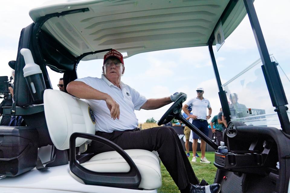 Trump LIV golf