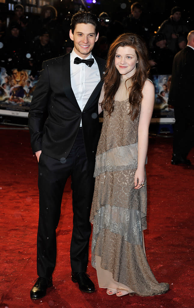 The Chronicles of Narnia The Voyage of the Dawn Treader 2010 UK Premiere Georgie Henley Ben Barnes