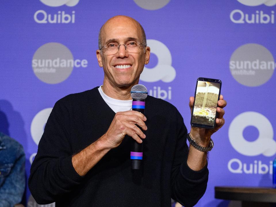 Quibi Jeffrey Katzenberg