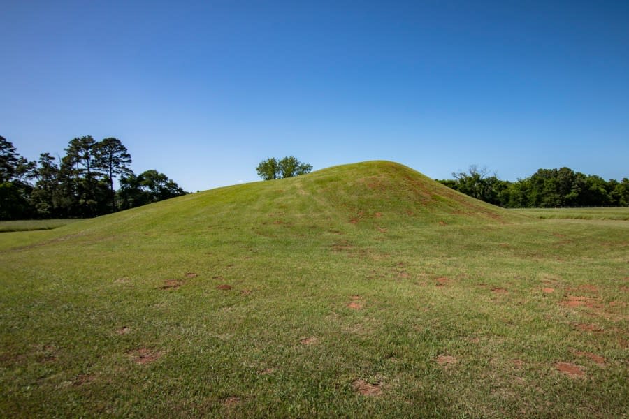 Caddo Mounds State Historic Site, courtesy of the Texas Historical Commission