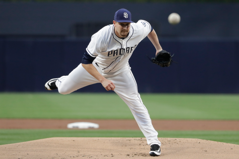 Trevor Cahill, jumping off the wire